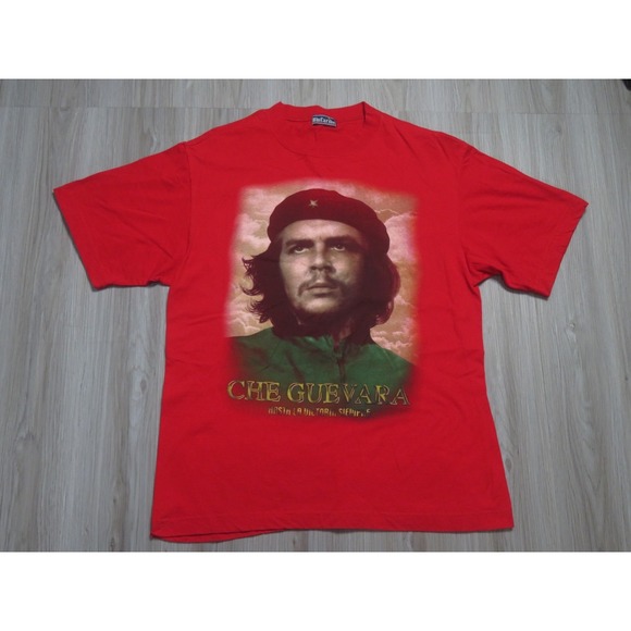 Blu Caribe Other - Che Guevara Vintage Shirt Size Large Men Pre Owned Big Graphic Picture